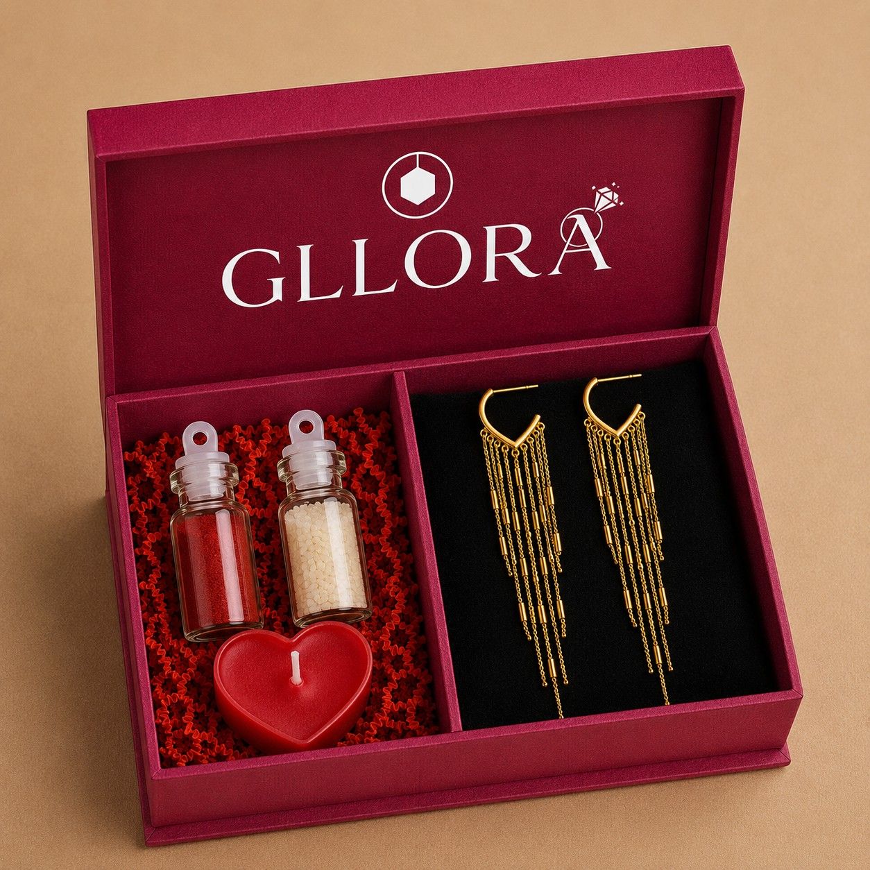 Multi-Layer Chain Drop Earrings