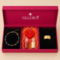 Colorful  Rakhi With Solid Gold Ring
