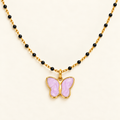 Blush Butterfly Mangalsutra