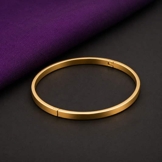 Minimalist Silk Bangle