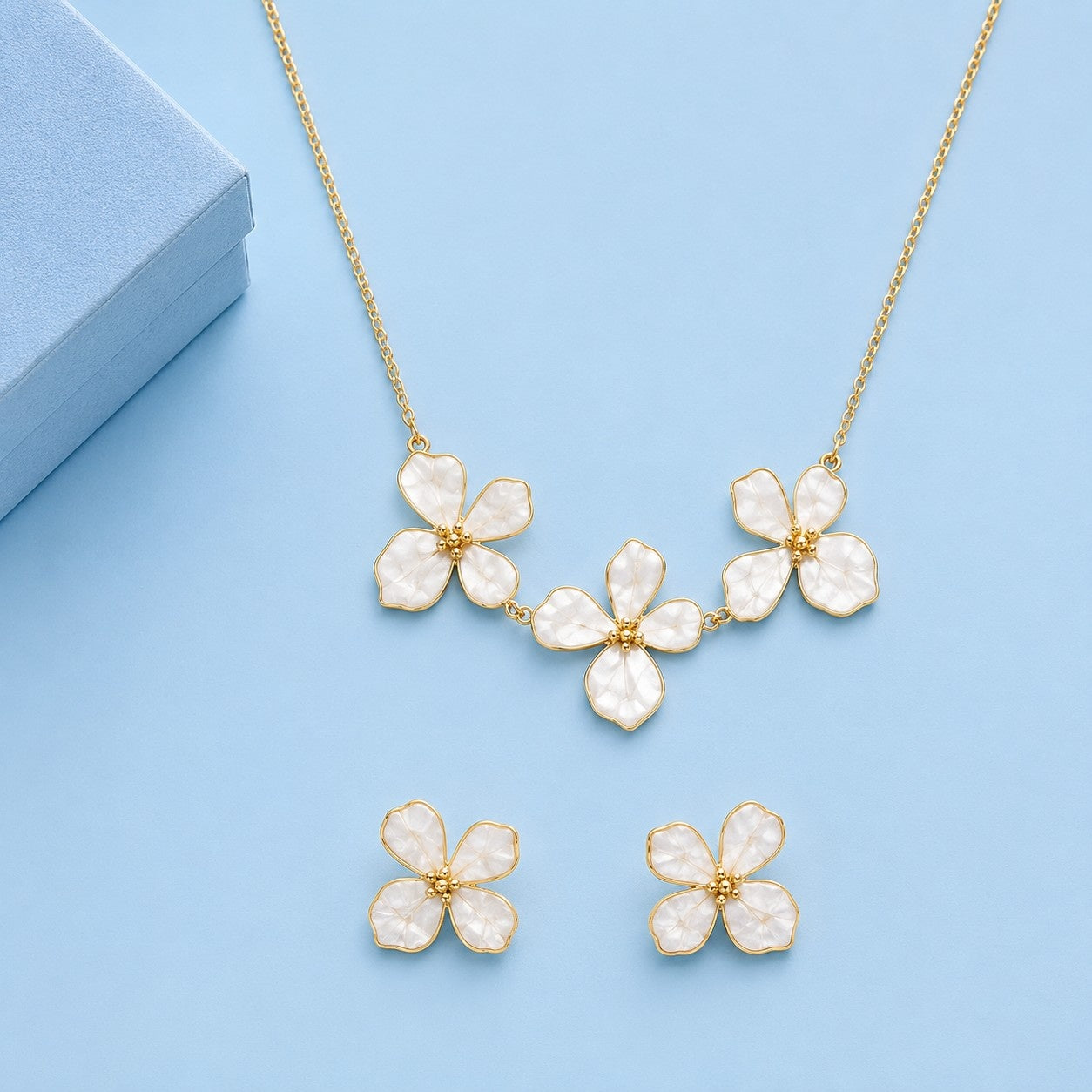 White Floral Blooms