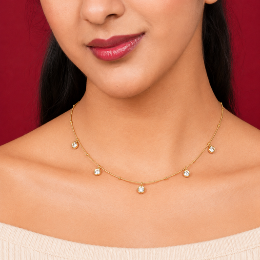 Starlight Satellite Necklace