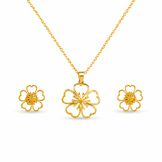 Gllora Fleur Harmony Jewellery Set
