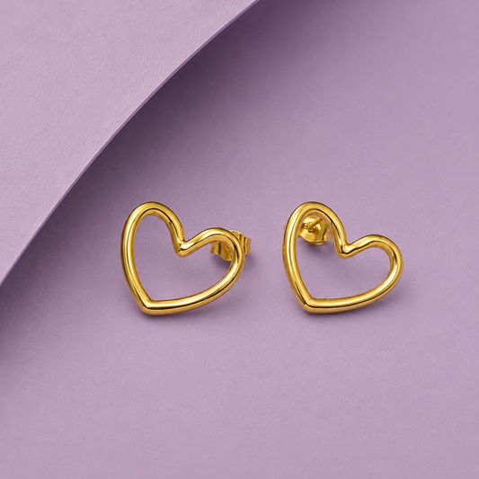 Edge Elegant Stud Earrings