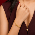 Starry Geometric Hanging Bracelet