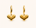 Flora Natural Shell Butterfly Stud Earrings