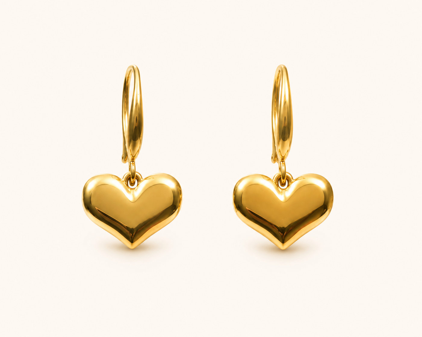 Flora Natural Shell Butterfly Stud Earrings – 18K Gold Plated