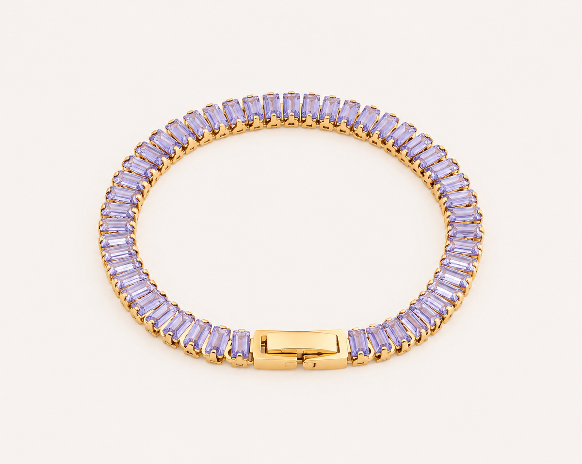 Geometric Gold Bracelet – bold geometric design gold plated bracelet for women