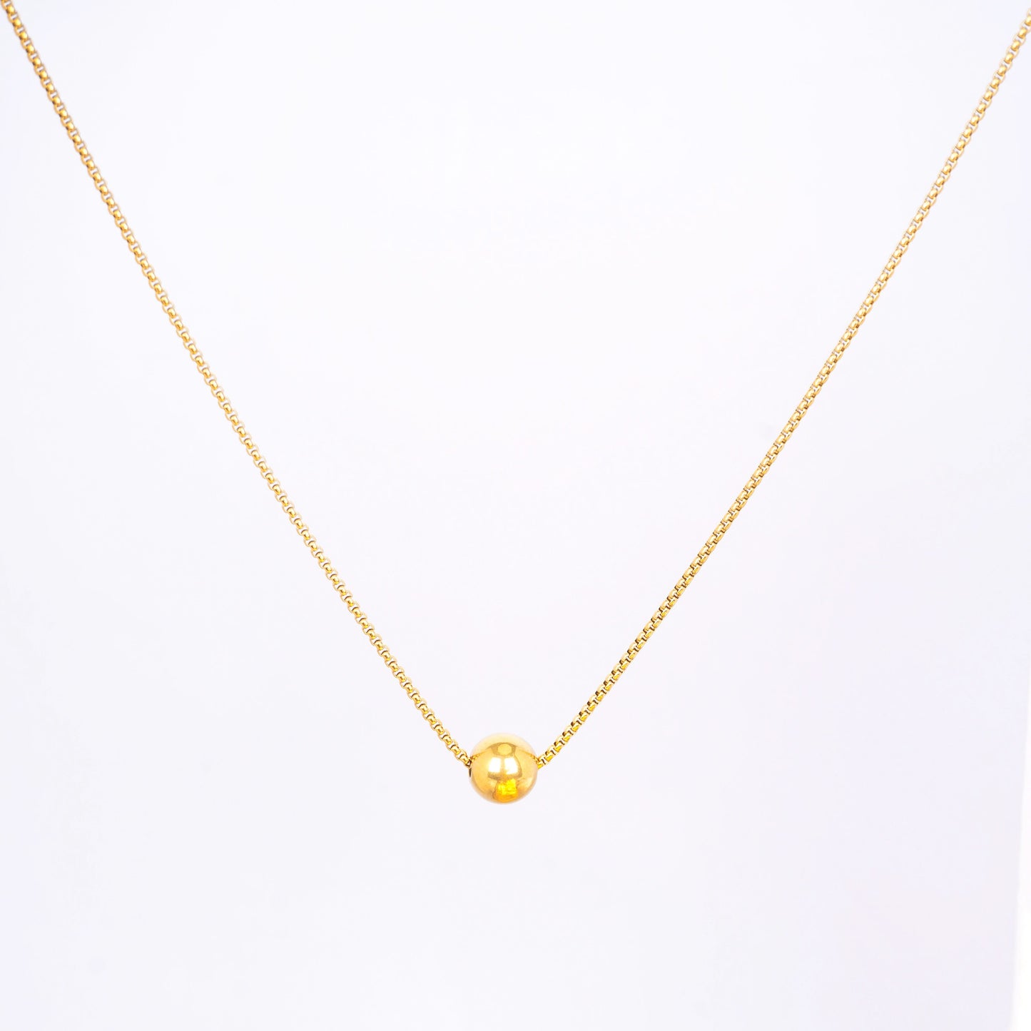 Geometric Gold Statement Necklace – bold geometric gold plated statement necklace for women-2