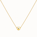 Geometric Gold Statement Necklace