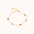 Geometric Street Style Gold Bracelet