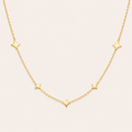 Gilded Compass Starlet Necklace