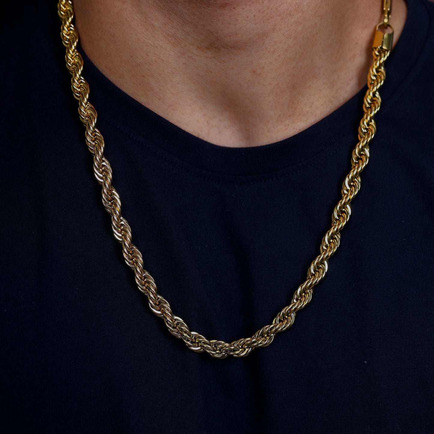 Gilded Helix Strand Necklace – helix spiral strand necklace in 18K gilded gold plated finish for women-2