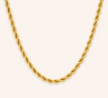 Gilded Helix Strand Necklace