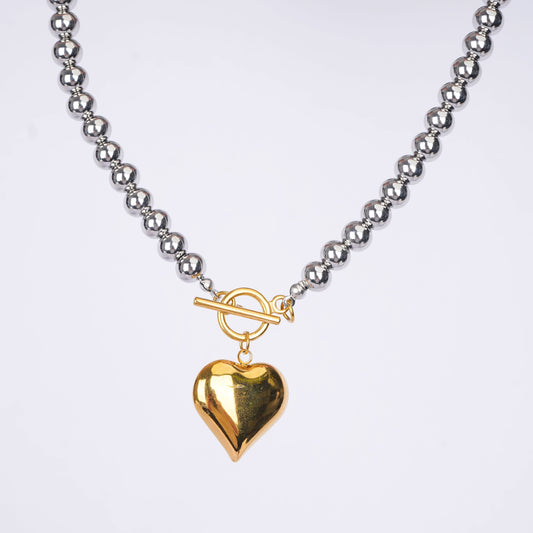 Gilded Lyric Woven Strand Necklace – 18K Gold Plated-2