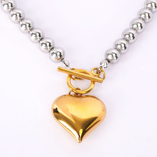Gilded Lyric Woven Strand Necklace – 18K Gold Plated-3