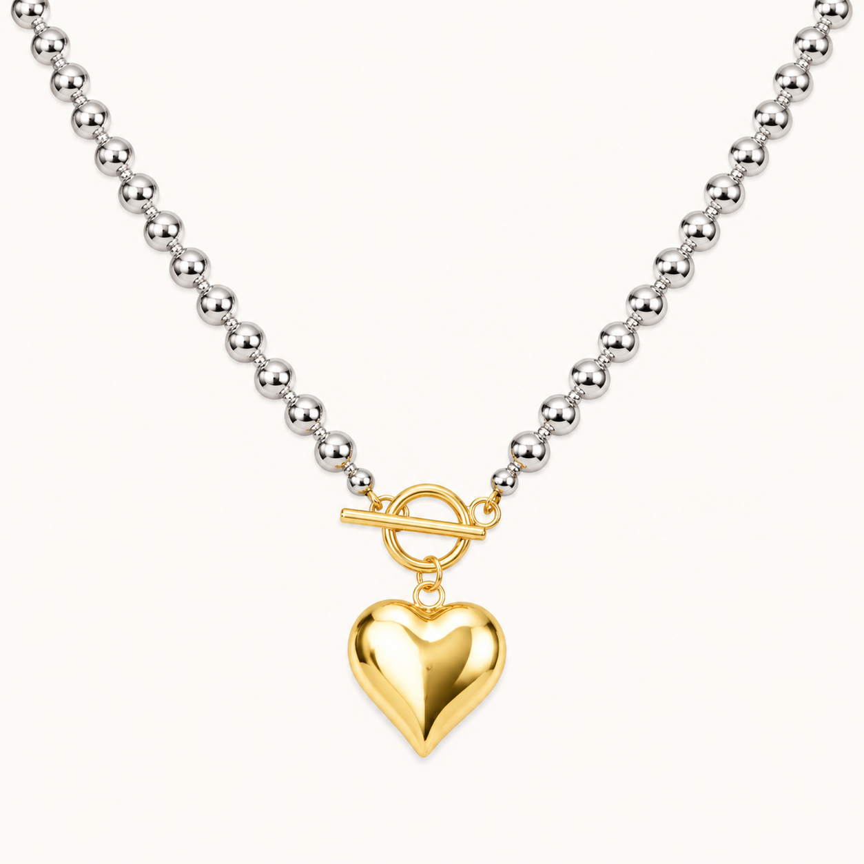 Gilded Lyric Woven Strand Necklace – 18K Gold Plated