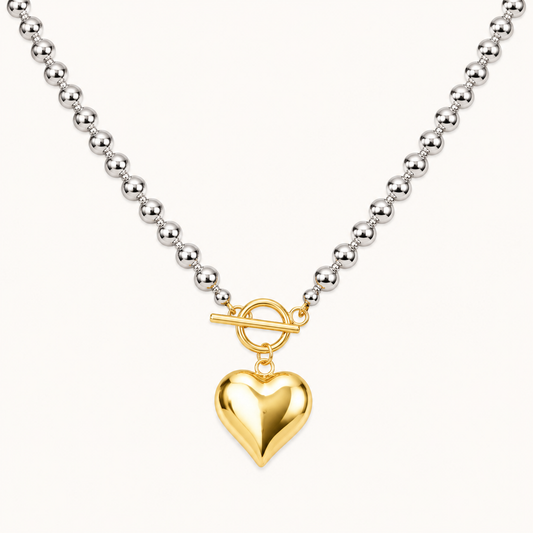 Gilded Lyric Woven Strand Necklace – 18K Gold Plated