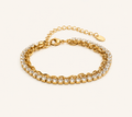 Glaze Tennis Duo Bracelet