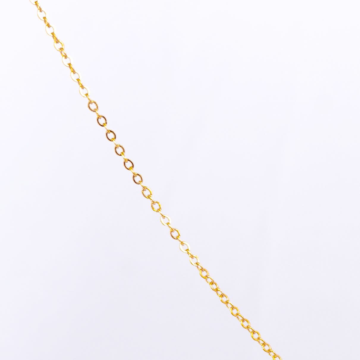 Gold Initial Letter Pendant Necklace – personalised gold letter initial charm necklace, 304 stainless steel PVD coating-44