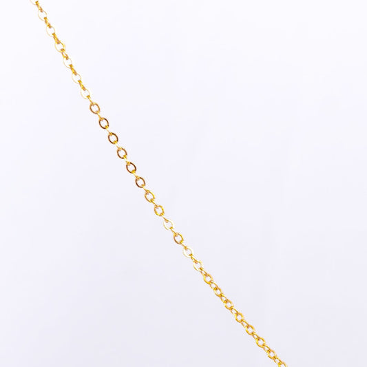 Gold Initial Letter Pendant Necklace – personalised gold letter initial charm necklace, 304 stainless steel PVD coating-44