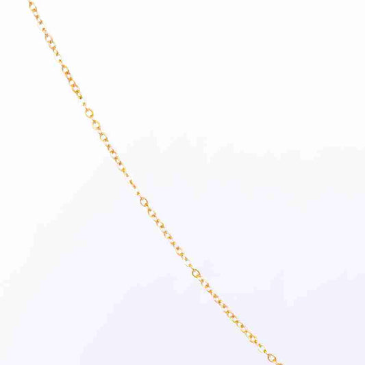 Gold Initial Letter Pendant Necklace – personalised gold letter initial charm necklace, 304 stainless steel PVD coating-45