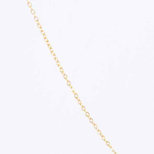 Gold Initial Letter Pendant Necklace – personalised gold letter initial charm necklace, 304 stainless steel PVD coating-55