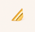 Golden Armor Shield Ring