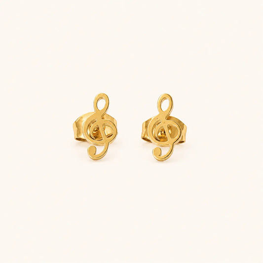 Golden Beaded Heart Stud Earrings – beaded border heart stud earrings in 18K gold plated finish for women
