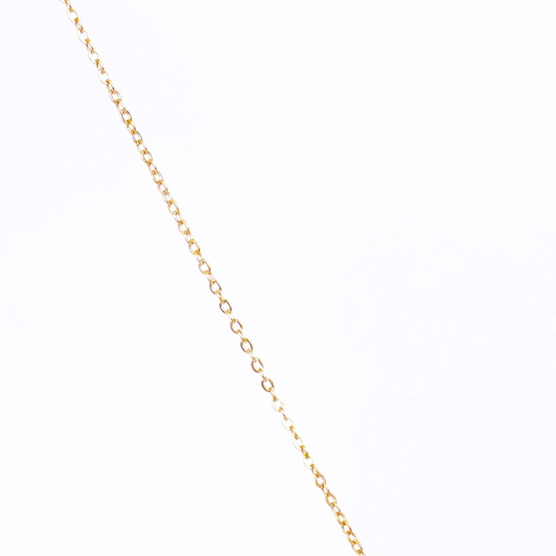 Golden Bloom Pendant Necklace – worn on neckline, feminine bloom pendant necklace
