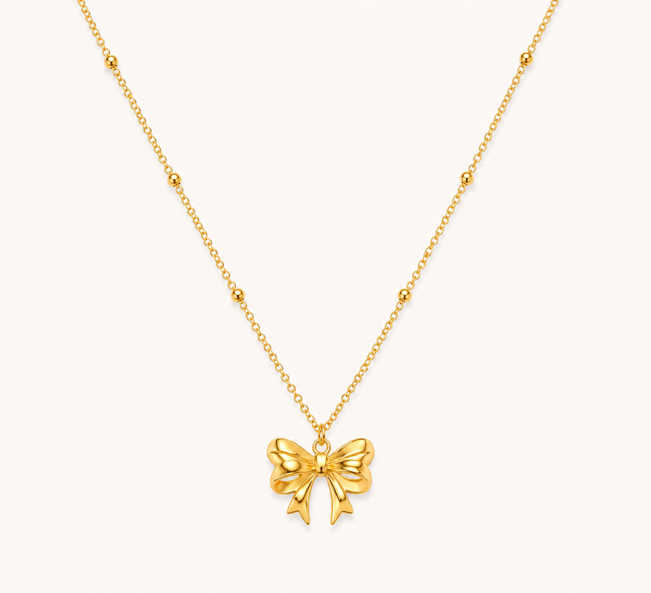 Golden Butterfly Pendant Necklace – golden butterfly charm pendant necklace in 18K gold plated finish for women