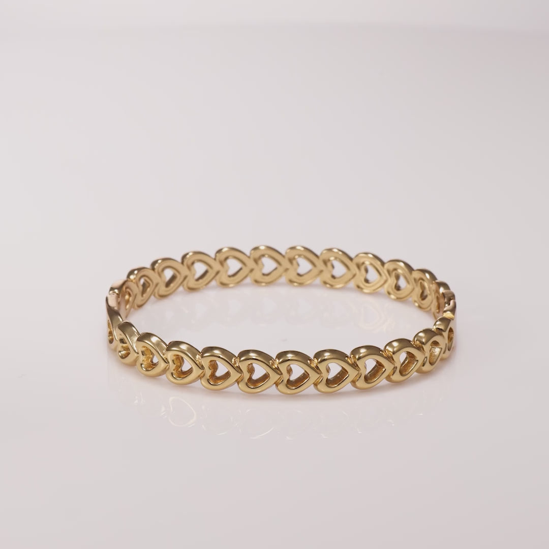 Eternal Heart Bangle