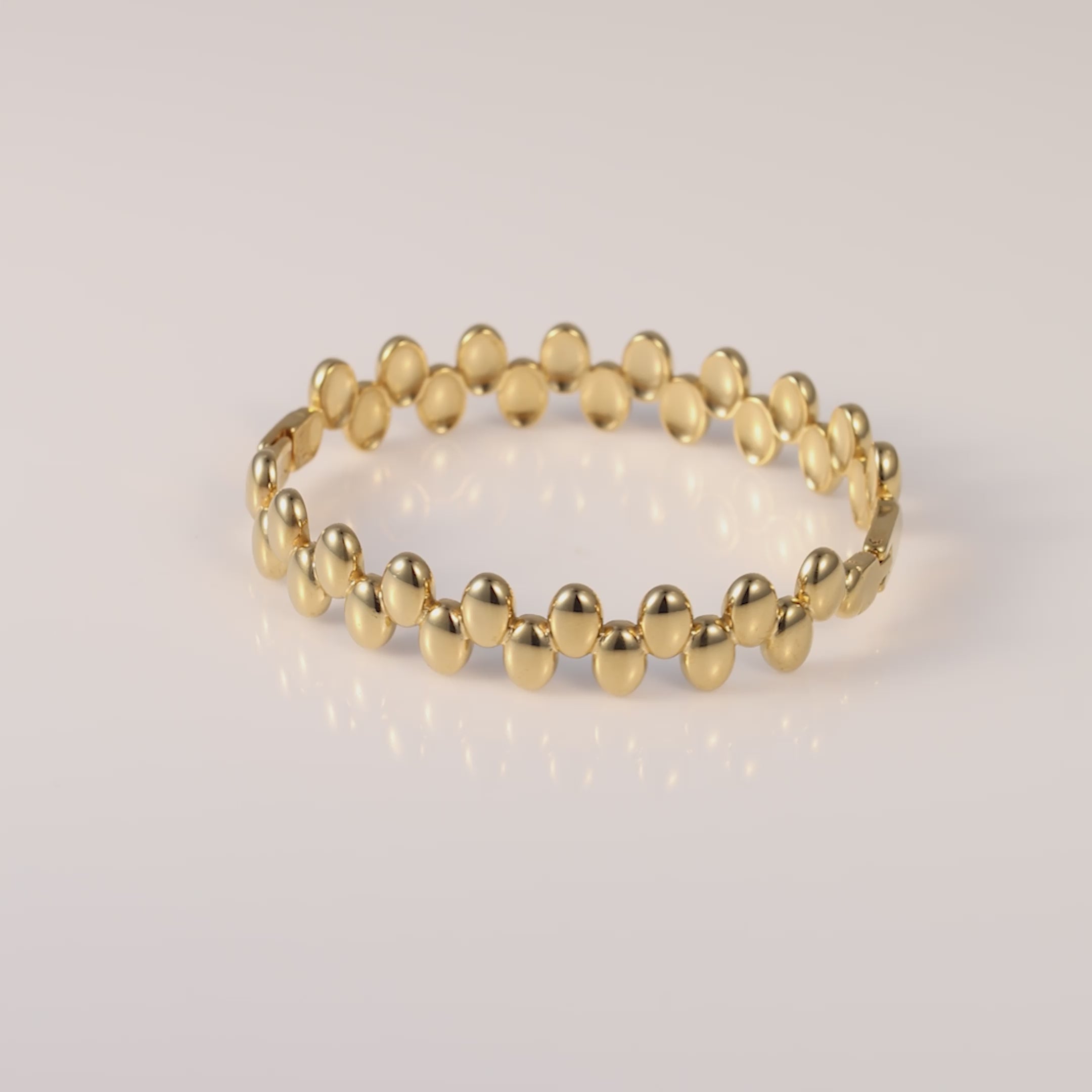Niche Floral Geometric Bracelet