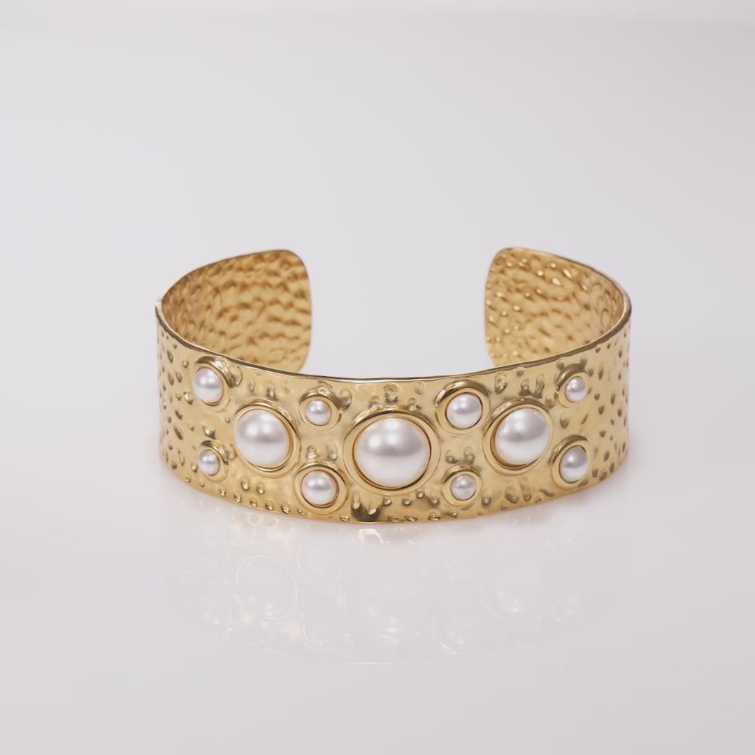 Heavy Metal Vintage Ring Bracelet