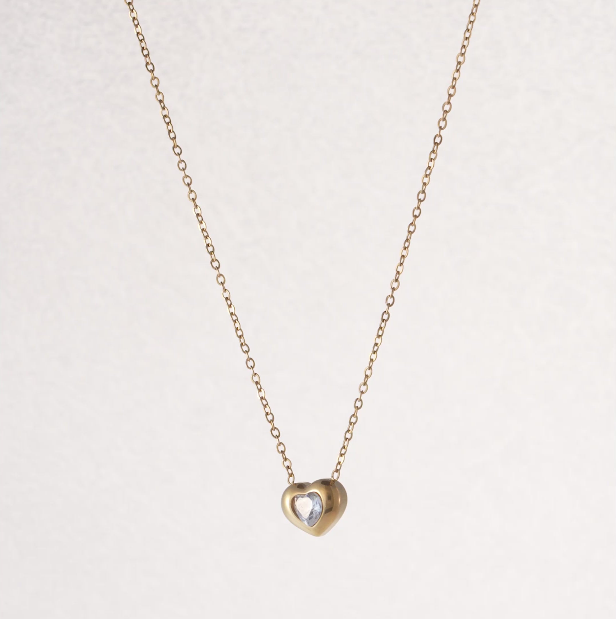 Rose Light Heart