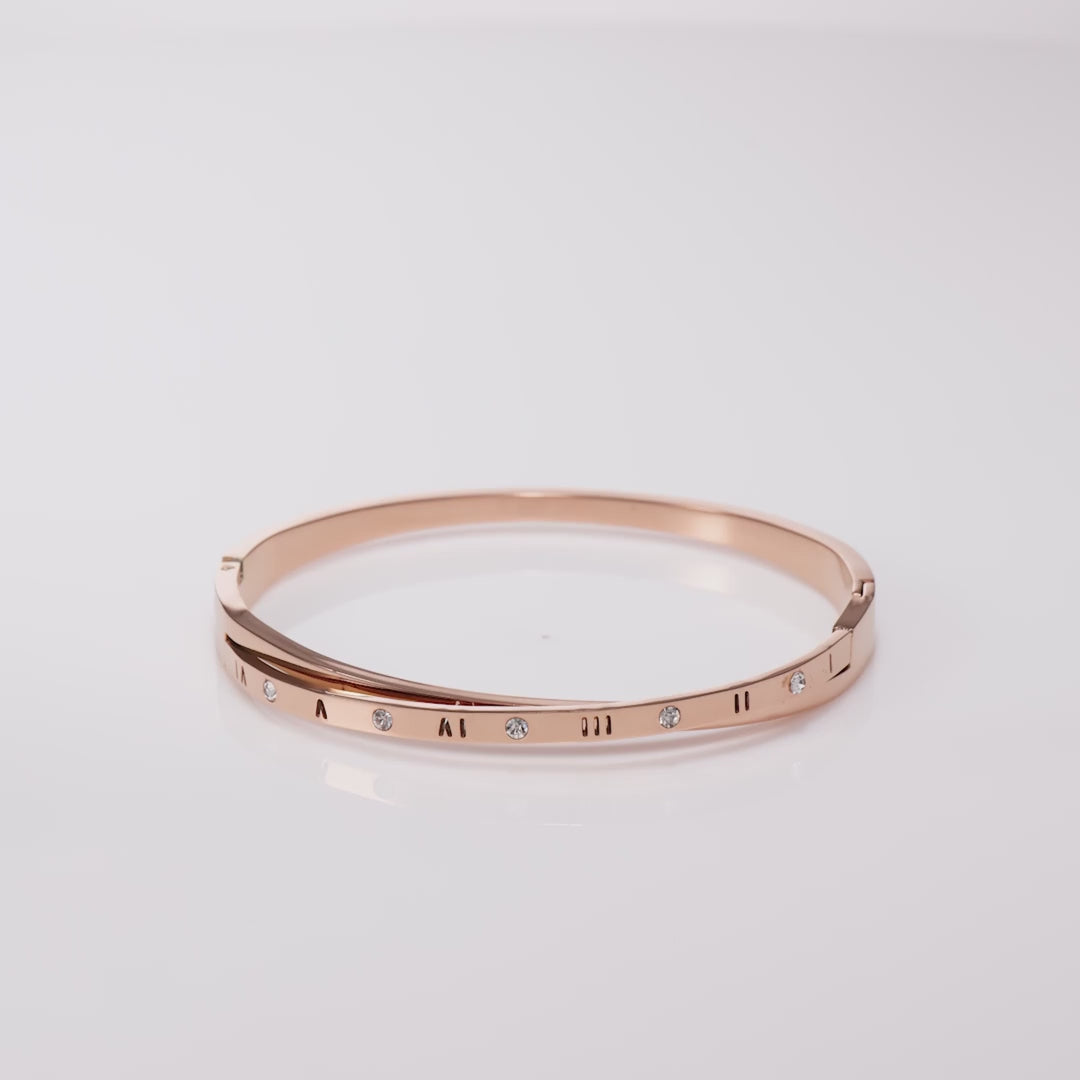 Roman Luxe Rose Bangle