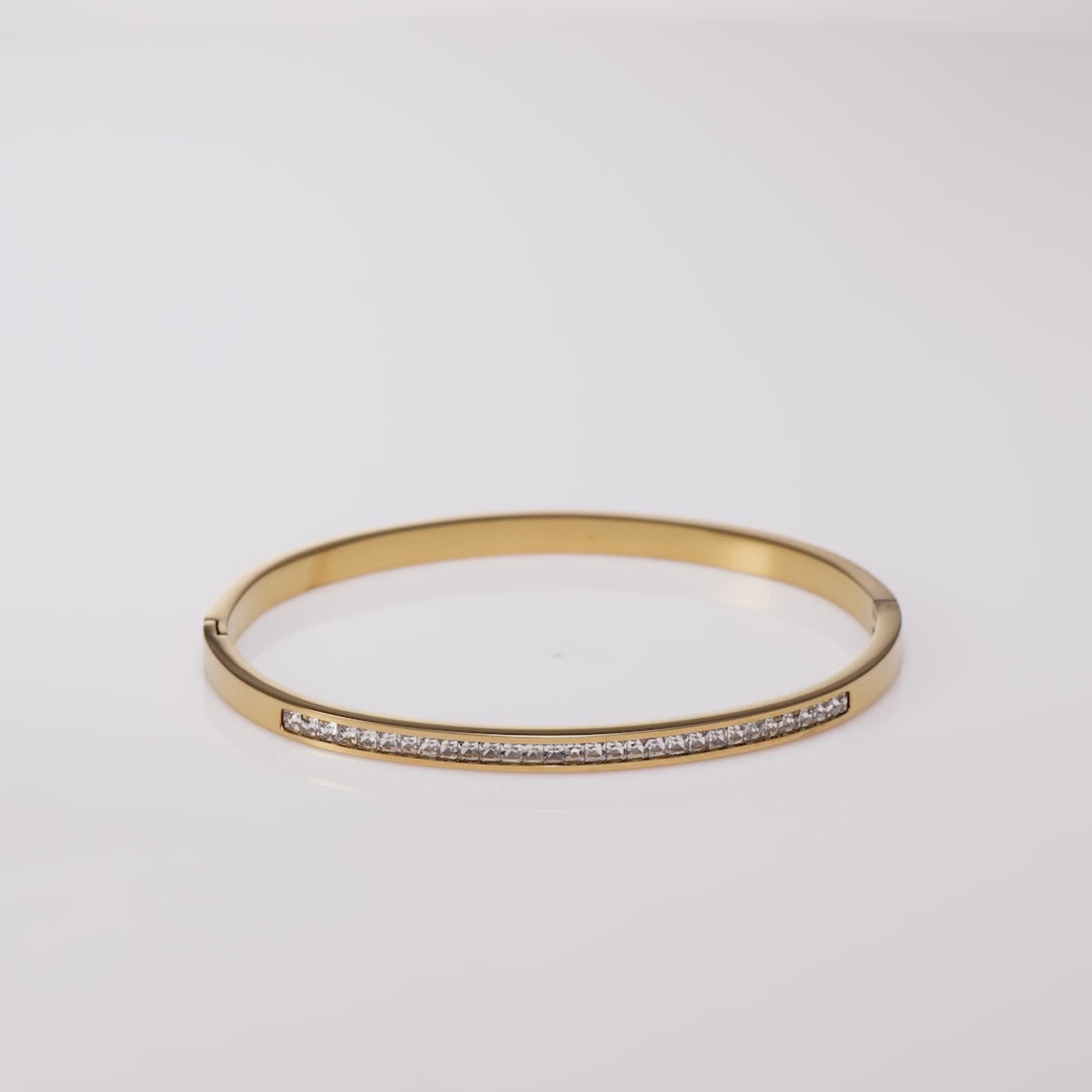 Rhinestone Studded Bracelet