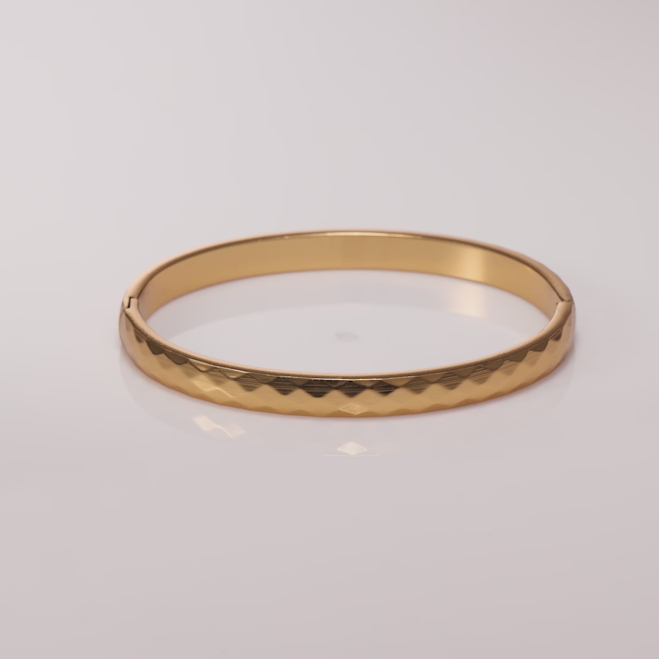 European Hammered Bracelet